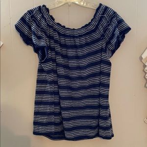 Max Studio off the shoulder top